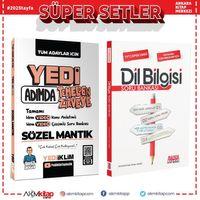Yediiklim Yedi Adımda Temelden Zirveye Sözel Mantık ve AKM Dil Bilgisi Soru Bankası Seti 2 Kitap