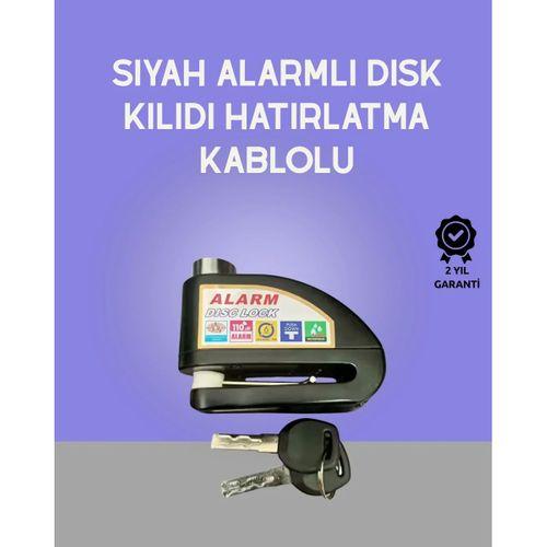 Yüksek Sesli 110db Çelik Disk Kilidi Su Geçirmez