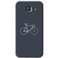 Galaxy A8 2016 Kılıf HD Desen Baskılı Arka Kapak - Bike