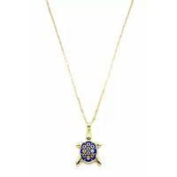 Kaplumbağa Kolye - Altın