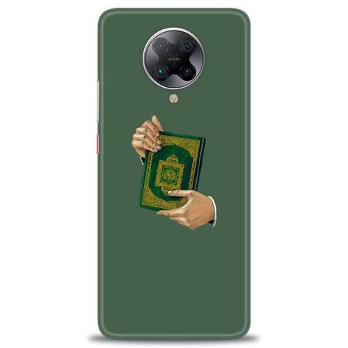 Xiaomi Redmi K30 Pro Kılıf HD Baskılı Kılıf - Warning + Tam Ekran Koruyucu