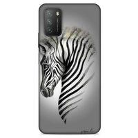 Lopard Xiaomi Poco M3 Uyumlu Kılıf Y.Liva-2020 Seri Zebra Shockproof Kılıf