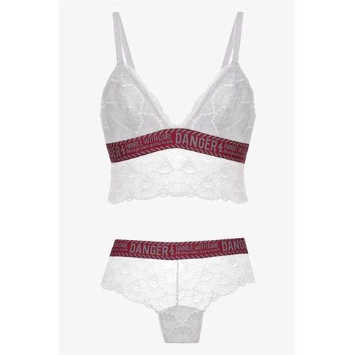 Koza Danger Yazılı Süngerli Bralet Takım - 80227