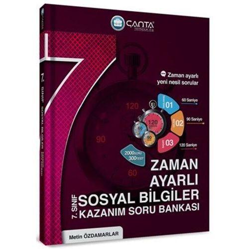 7. Sınıf Sosyal Bilgiler Zaman Ayarlı Kazanım Soru Bankası Çanta Yayınları