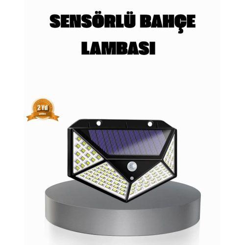 Solar Güçlü 100 Led Bahçe Lambası – Enerji Tasarruflu, Suya Dayanıklı Ve Geniş Açılı Işık