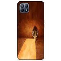 Huawei P40 Lite Kılıf Depresyon (47) Crystal Flex Kılıf Siyah Kırmızı