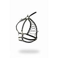 Siyah Kadın Kemer Bağcıklı Çok Bantlı Vücut Aksesuarı - Brf1077