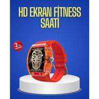 Şeffaf Tasarımlı Akıllı Saat Dokunmatik Ekranlı