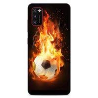 Lopard Samsung Galaxy A41 Uyumlu Kılıf FireX (36) Glitter Kılıf Futbol Topu