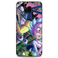 Samsung Galaxy J6 Plus Uyumlu Kılıf Rick And Morty (40) Fit Silikon Kılıf Rick D. Sanchez