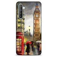 Oppo Realme XT Kılıf Dünya Mimarisi (11) Tam Koruma Londra Saat Kulesi
