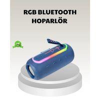 Mavi Taşınabilir Bluetooth Hoparlör Kompakt Tasarım Ve Güçlü Ses