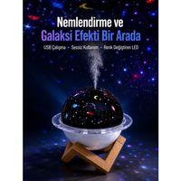 Usb Bağlantılı Projektör Işıklı Taşınabilir Mini Hava Nemlendirici Ve Aroma Difüzörü