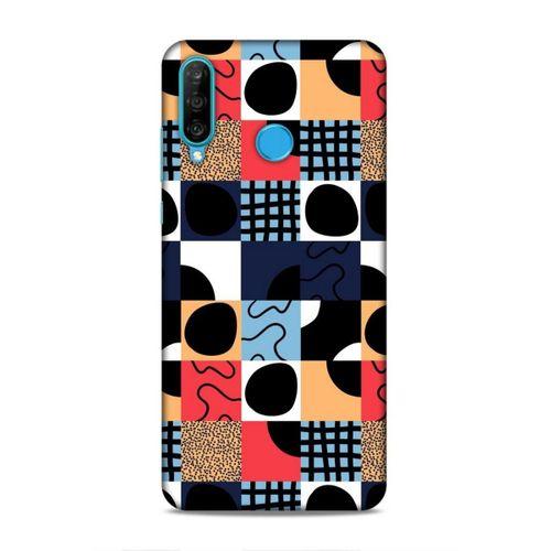 Huawei P30 Lite Uyumlu Kılıf Insomnia (38) Neo Hybrid Kılıf Geometri