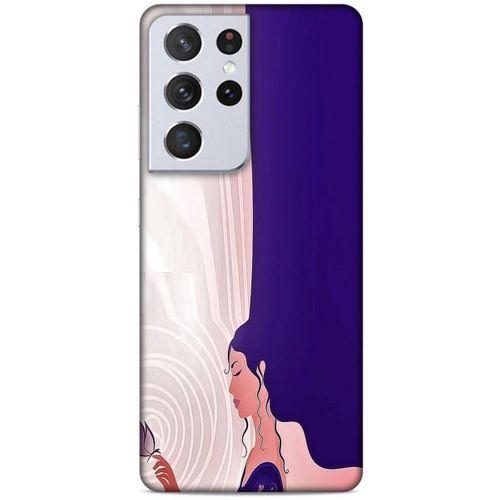 Lopard Samsung Galaxy S21 Ultra Uyumlu Kılıf Depresyon (17) Tasarım Kılıf