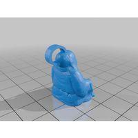 Buda Anahtarlığı 3D Baskı (Bu ürün Sadece Plastik parçadır - Almadan Önce Soru Sorabilirsiniz)