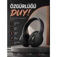 Kulak Üstü Bluetooth Kulaklık Ayarlanabiilir Uzun Pil Ömrü Kablosuz 5.0 Bluetooth