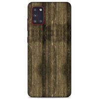 Lopard Samsung Galaxy A31 Uyumlu Kılıf Wood'X (20) Koruyucu Kılıf Desenli