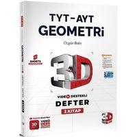 TYT AYT Geometri Video Destekli Defter 2. Kitap 3D Yayınları