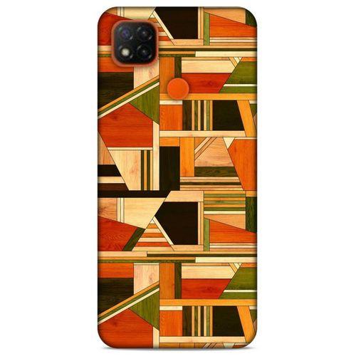 Lopard Xiaomi Redmi 9C Uyumlu Kılıf Wood'X (45) Liquid Air Kılıf Baskılı