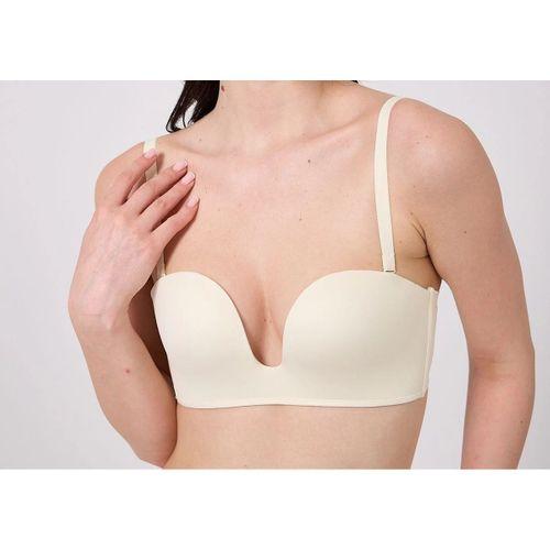 Freshness Msf05 Destekli V Dekolte Lazer Kesim Sütyen