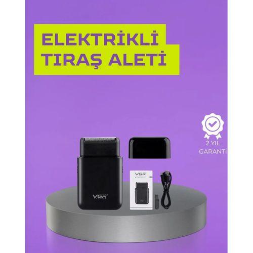 Kart Tasarımlı Şarjlı Tıraş Makinesi | 2 Başlıklı Hassas Kesim