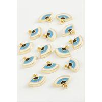 Göz Tek Kulplu Mineli Bileklik ve Kolye Ucu Aparatı 1 Adet