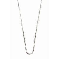 Yılan Zincir Kolye - 45 cm - Gümüş