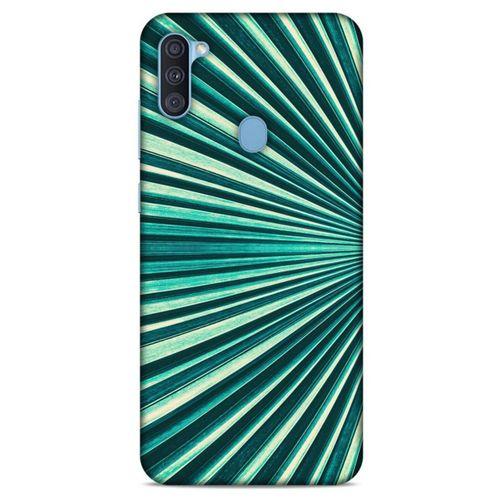 Lopard Samsung Galaxy A11 Uyumlu Kılıf Bahar (2) Kabı Açık Yeşil