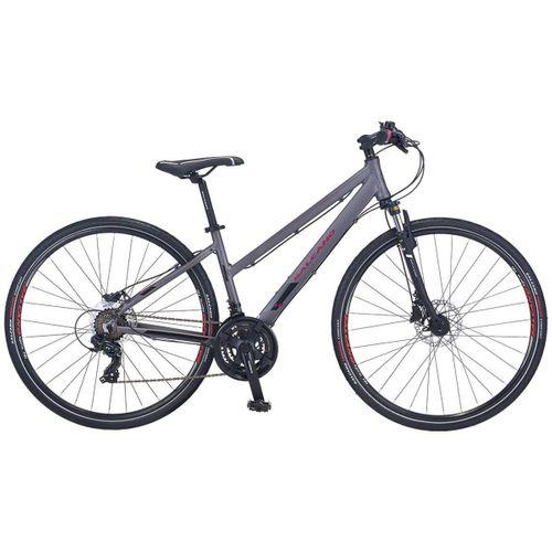Salcano City Life 21S Unisex Hidrolik Fren 28 Jant Şehir Bisikleti Haki-Krem/Turuncu 41 cm