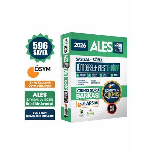 2026 FULL ALES Tüm Dersler Tek Kitap ÖSYM Çıkmış Soru Bankası Son 8 Yıl Sadece ALES PDF/Video Çözümlü