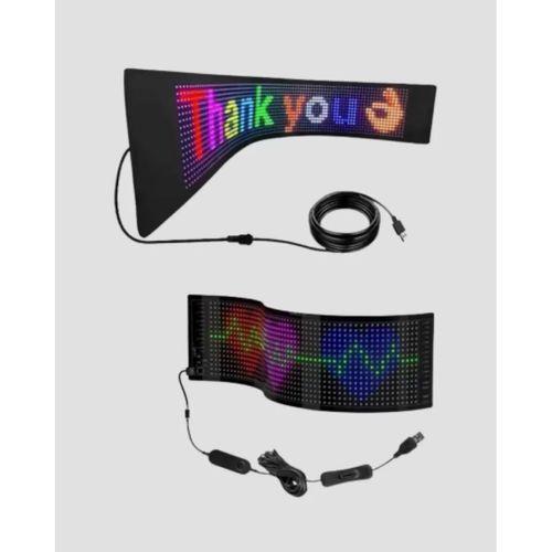 Led Matrix Piksel Panel Işığı Usb Uygulama Kontrollü Kaydırmalı Yazı Ekranı