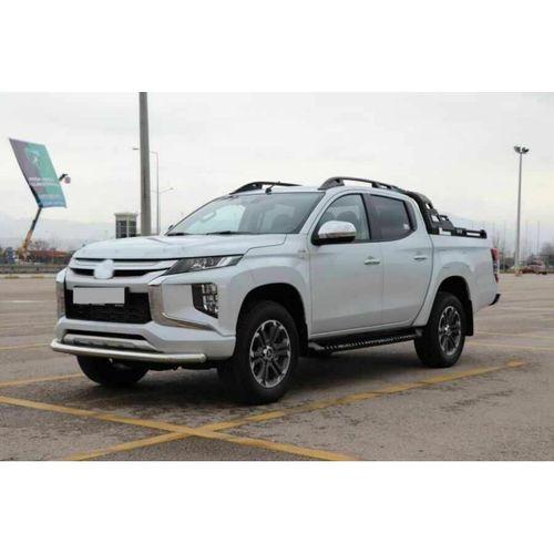 İsuzu D-Max Uyumlu Ön Tampon Koruma Demiri Krom Tekli Bıyık 2006+ Pst19 Parça