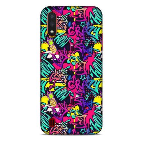 Graffitix (43) Desenli Silikon Kapak Samsung Galaxy A01 Kılıf