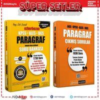 Pegem Akademi KPSS ALES DGS Ezberbozan Paragraf Soru ve Çıkmış Sorular Seti 2 Kitap