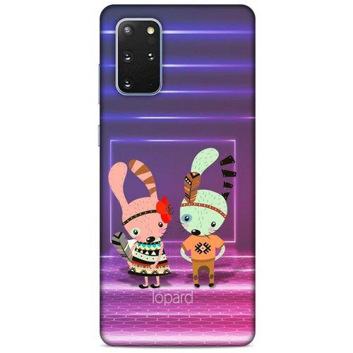 Samsung Galaxy S20 Plus Kılıf FunnyMaX (4) Koruma Kılıfı Mor Pembe