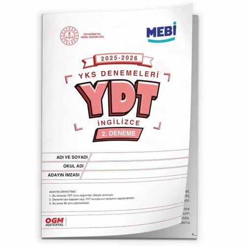 2026 ÖSYM YKS-YDT MEBİ OGM Deneme 1 -2 -3  Paketi Güncel 3lü SET (Seri Deneme Paketi) BASKI ÜCRETİ