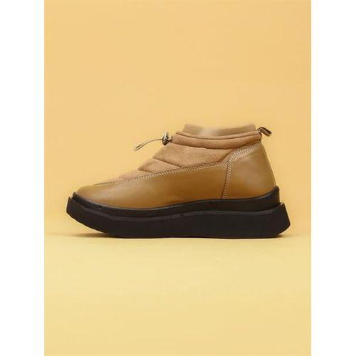 LUXOR Kadın Dolgulu Kışlık Vizon Sneaker Bot