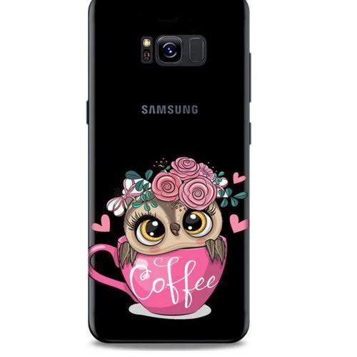 Zoologix (78) Samsung Galaxy S8 Plus Şeffaf Kılıf Silikon Desenli