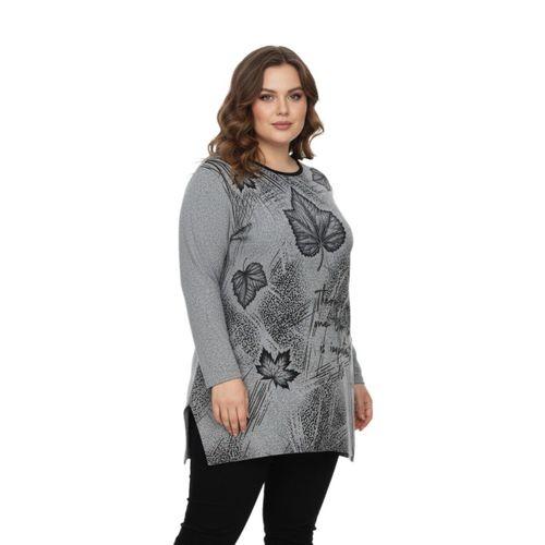 Kadın Yumoş Taşlı Baskılı Tunik BGL-ST05070