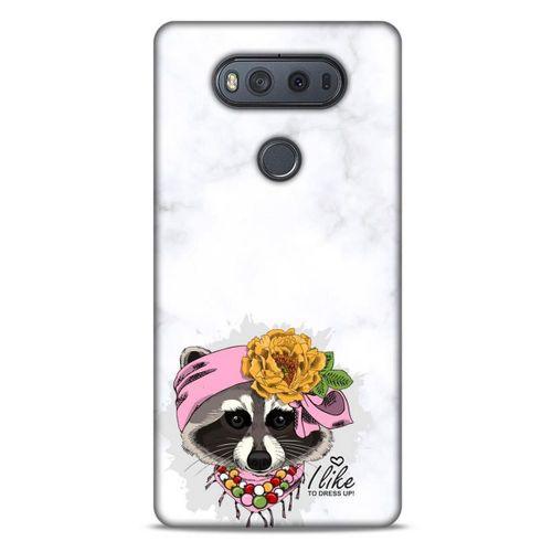 Animax Rüküş Rakun LG K61 Kılıf Desenli Silikon