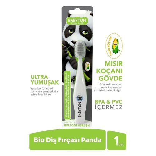 Babyton Babyton Bio Ultra Yumuşak Çocuk Diş Fırçası Panda