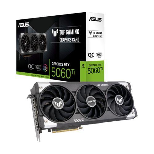 ASUS TUF-RTX5060TI-O16G-GAMING, 16Gb, 128Bit, GDDR7, 1xHDMI, 3xDP GAMING Ekran Kartı