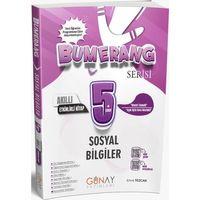 5. Sınıf Sosyal Bilgiler Bumerang Etkinlikli Akıllı Defter Kitap Günay Yayınları