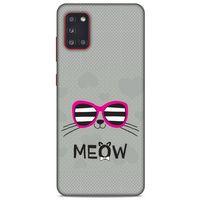 Lopard Samsung Galaxy A31 Uyumlu Kılıf Kediler (15) Antişok Kılıf Meow Cat