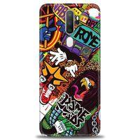 Oppo A9 2020 Kılıf HD Baskılı Kılıf - Rome + Tam Ekran Koruyucu