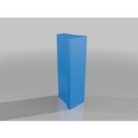 Mini F Tipi Bariyer – 3D Baskı Maket Parçası (Bu ürün Sadece Plastik parçadır - Almadan Önce Soru Sorabilirsiniz)