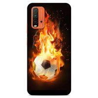 Lopard Xiaomi Redmi 9T Uyumlu Kılıf FireX (36) Glitter Kılıf Futbol Topu