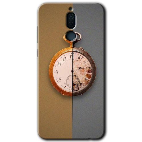 Huawei Mate 10 Lite Kılıf HD Desen Baskılı Arka Kapak - Clocks Artwork