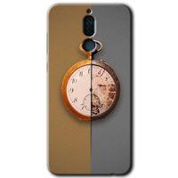 Huawei Mate 10 Lite Kılıf HD Desen Baskılı Arka Kapak - Clocks Artwork